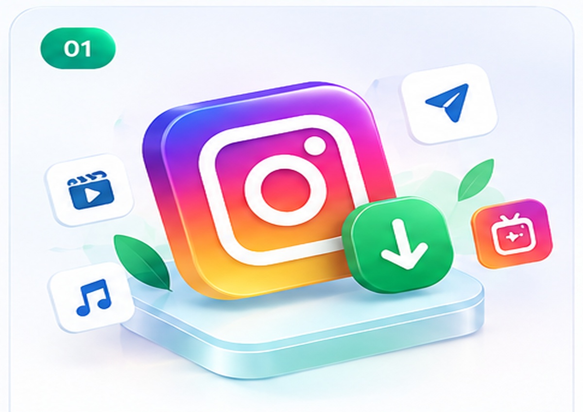 InstaSaveVid Telegram bot loyihasi — Instagram va YouTube media yuklash